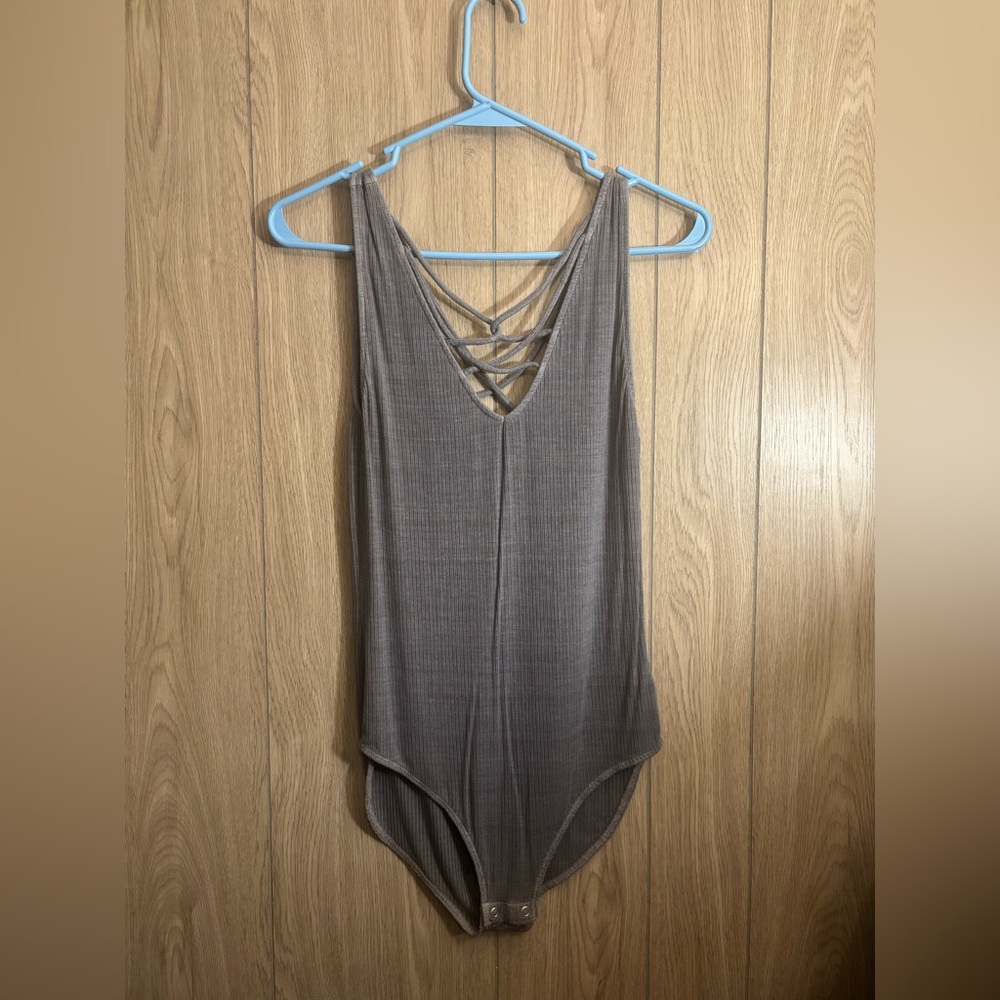 American Eagle Outfitters Soft & Sexy Striped Bodysuit